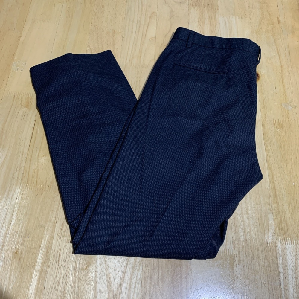 Murano  Mens 35x32 Black Dress Pants ‎ Ultimate Modern Comfort Regular Fit